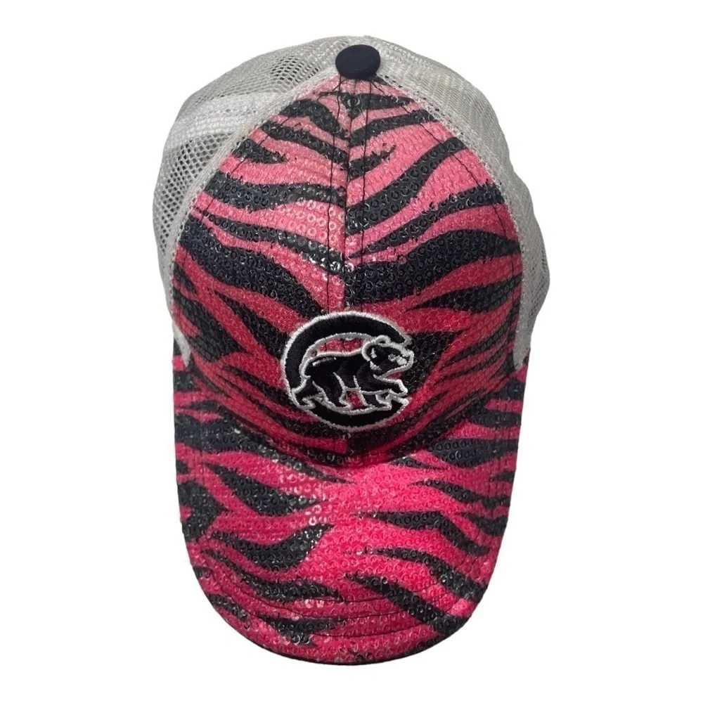 New Era MLB Youth Girls Chicago Cubs Sequence SnapBack Hat